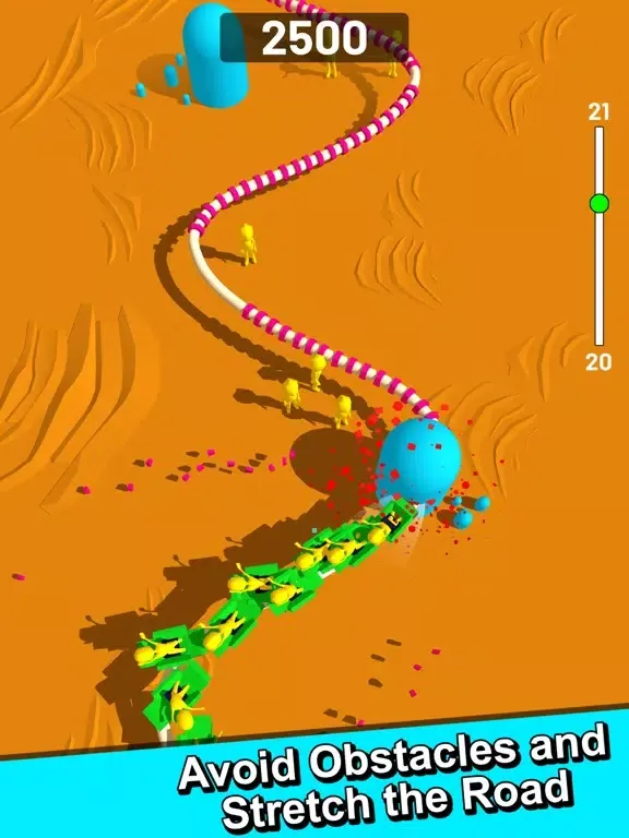 Stretchy Road iPad  سکرین شاٹس