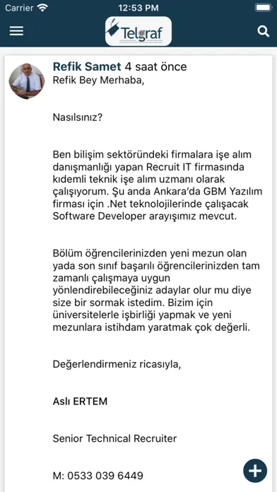 Tangkapan skrin Telgraf Mobil
