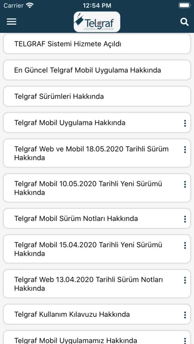 Tangkapan skrin Telgraf Mobil