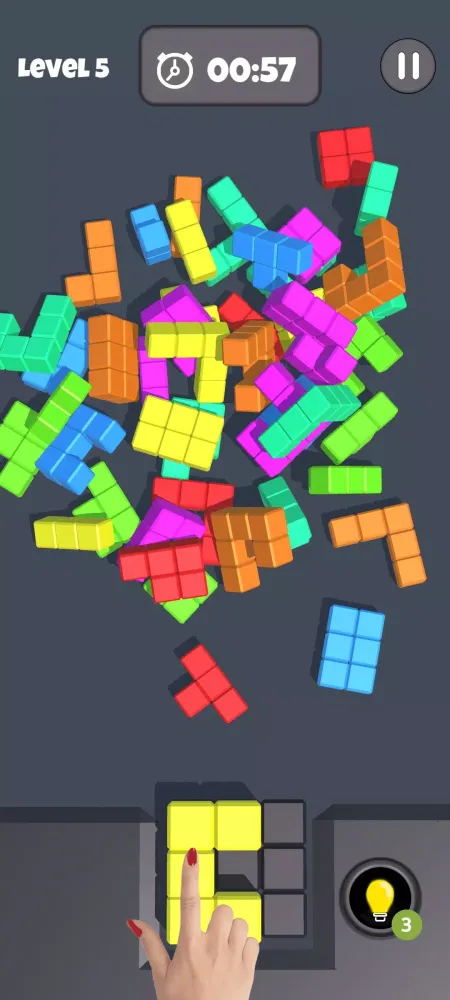 Скриншоты Cube Matcher 3D