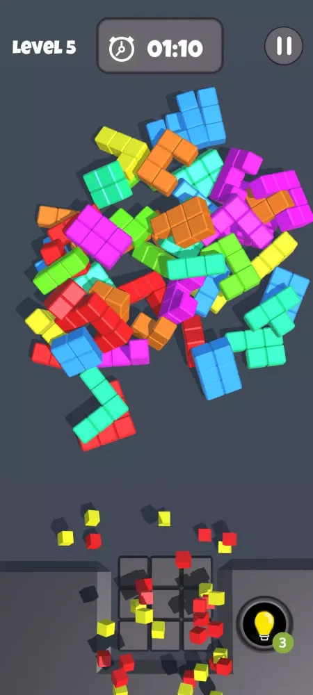 Скриншоты Cube Matcher 3D