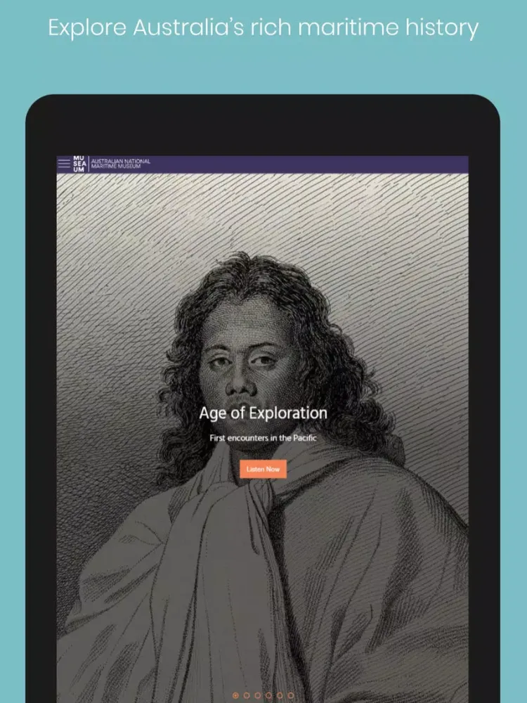 Capturas de tela do Maritime Museum Visitor App iPad 