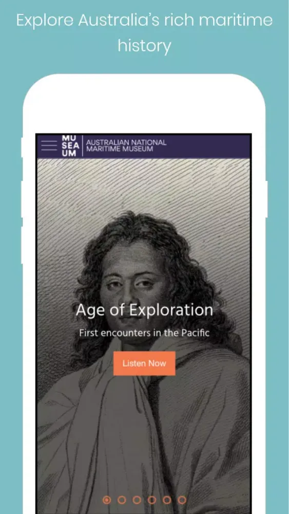 Capturas de tela do Maritime Museum Visitor App