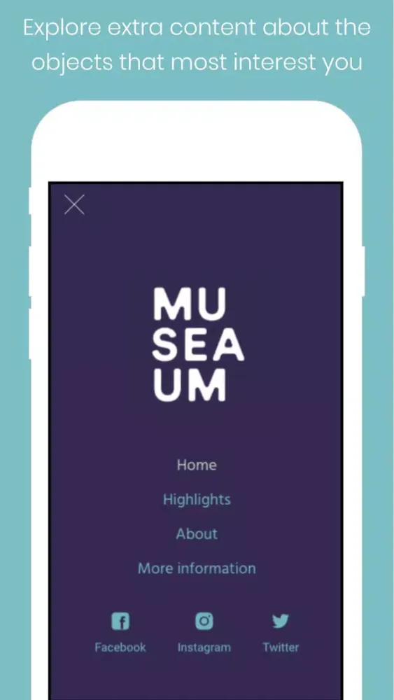 Capturas de tela do Maritime Museum Visitor App