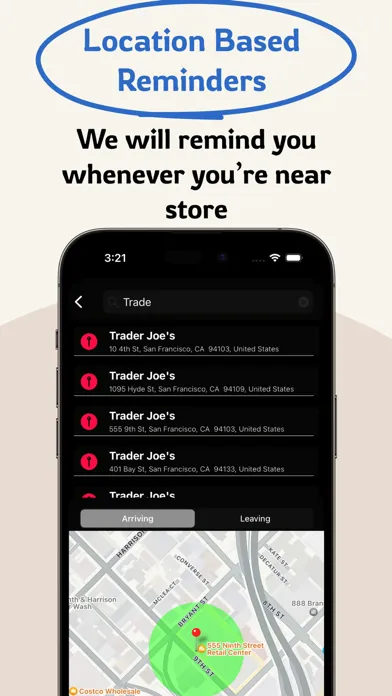 shared grocery list trader joe应用截图