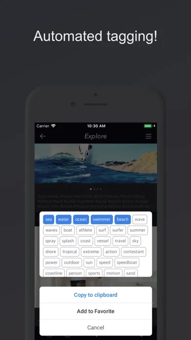 Screenshot di PhoSplit - Photo split & grid