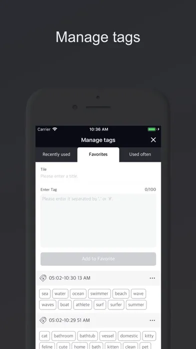 Screenshot di PhoSplit - Photo split & grid