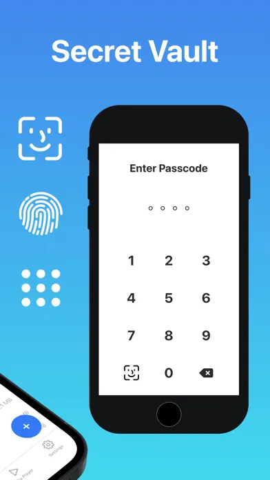 FileLock: Private Files & Web Screenshots