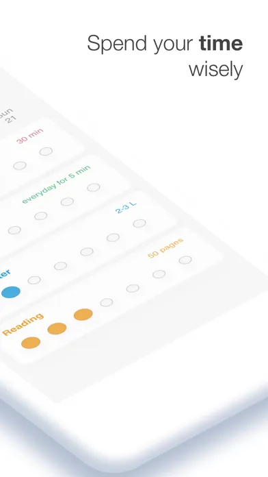 Daily Habit: Track Your Goals Ekran Görüntüleri