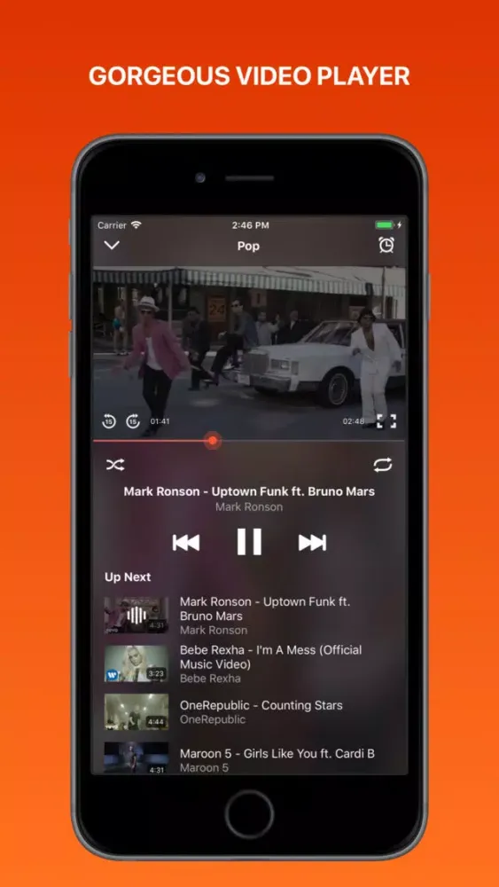 Tangkapan layar Tube Music - Video Stream