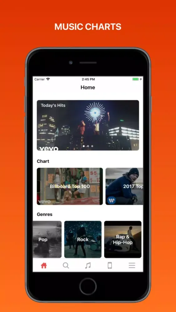 Tangkapan layar Tube Music - Video Stream