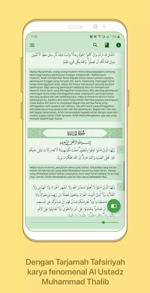Al-Qur'an Tarjamah Tafsiriyah स्क्रीनशॉट
