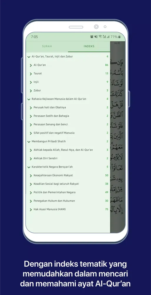 Al-Qur'an Tarjamah Tafsiriyah स्क्रीनशॉट