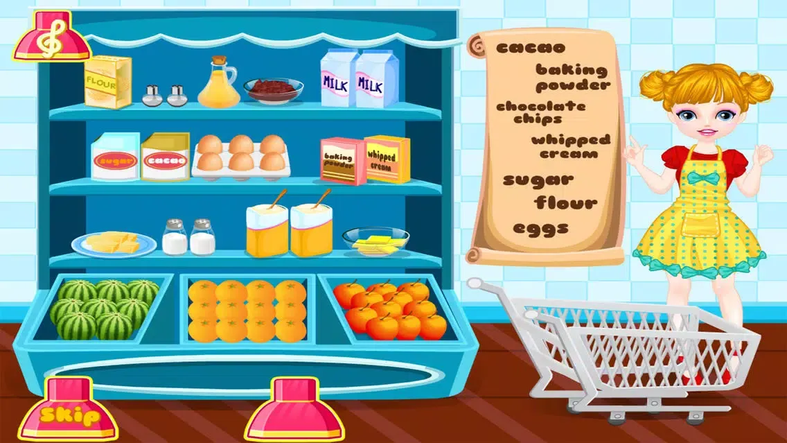 Anna Cooking Frozen Cake Chocolate maker Games Screenshots