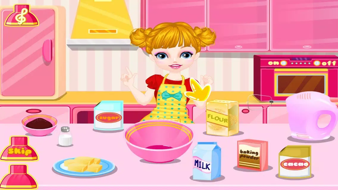 Anna Cooking Frozen Cake Chocolate maker Games Screenshots
