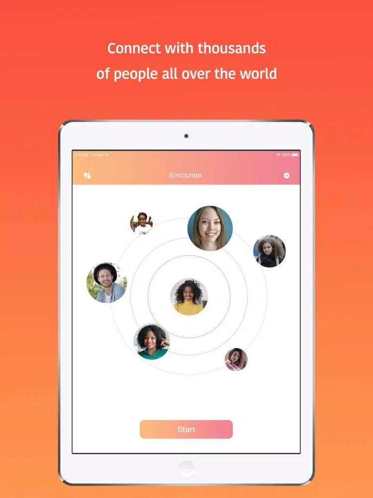 Live Chat Now - meet strangers iPad  स्क्रीनशॉट
