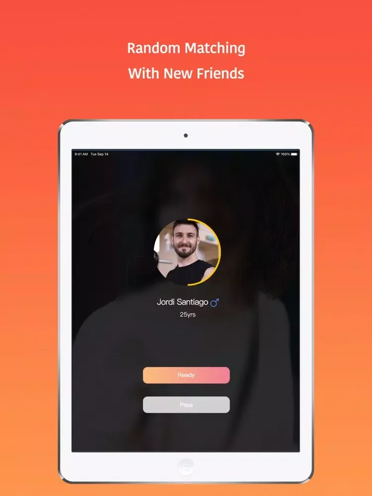 Live Chat Now - meet strangers iPad  स्क्रीनशॉट