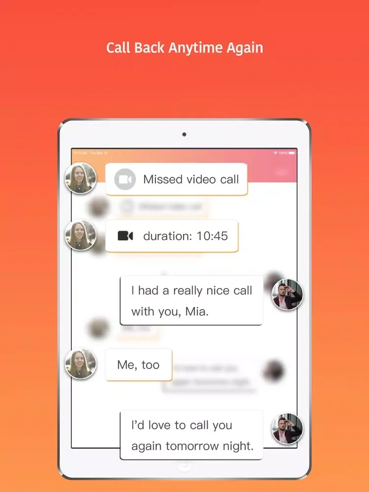 Live Chat Now - meet strangers iPad  स्क्रीनशॉट