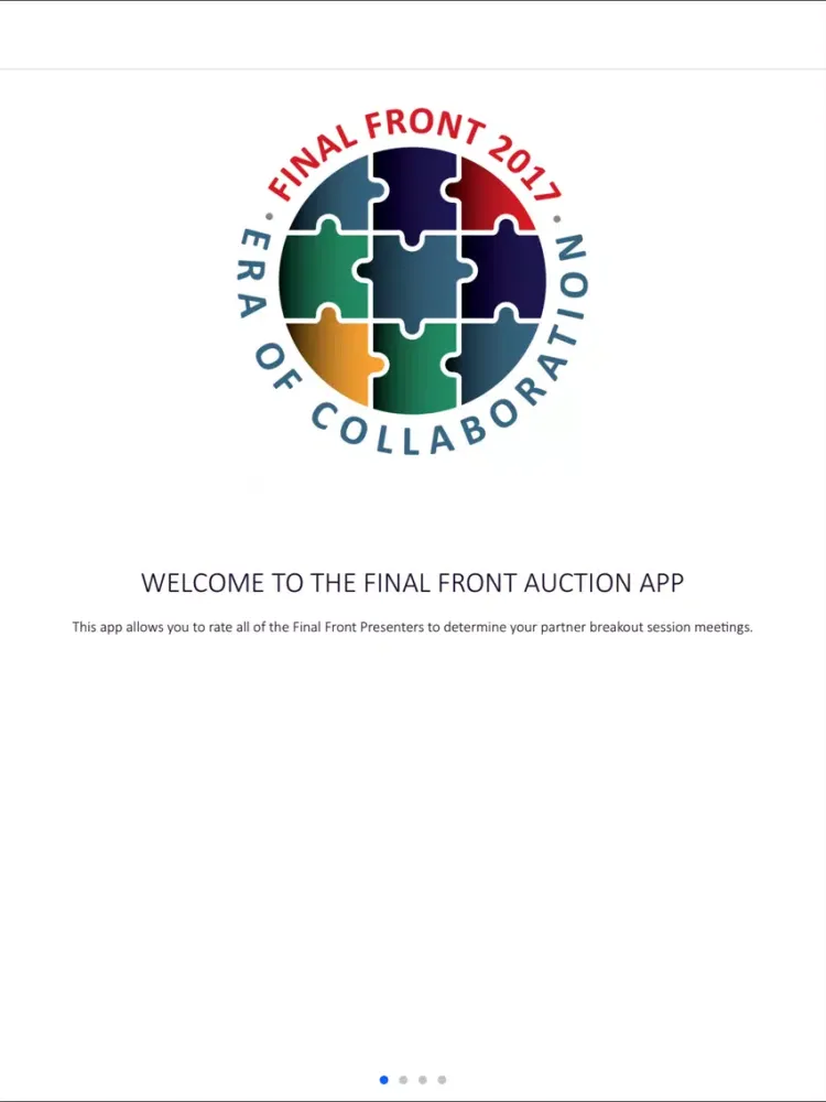 Capturas de tela do The Final Front iPad 