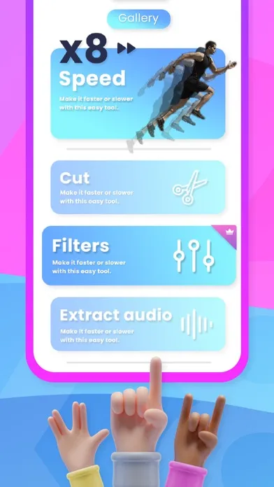 Captures d'écran de Video Speed – Slow Fast Editor