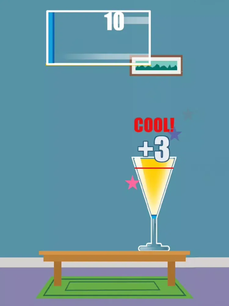 Tangkapan skrin Fill It! - 2 Cups iPad 