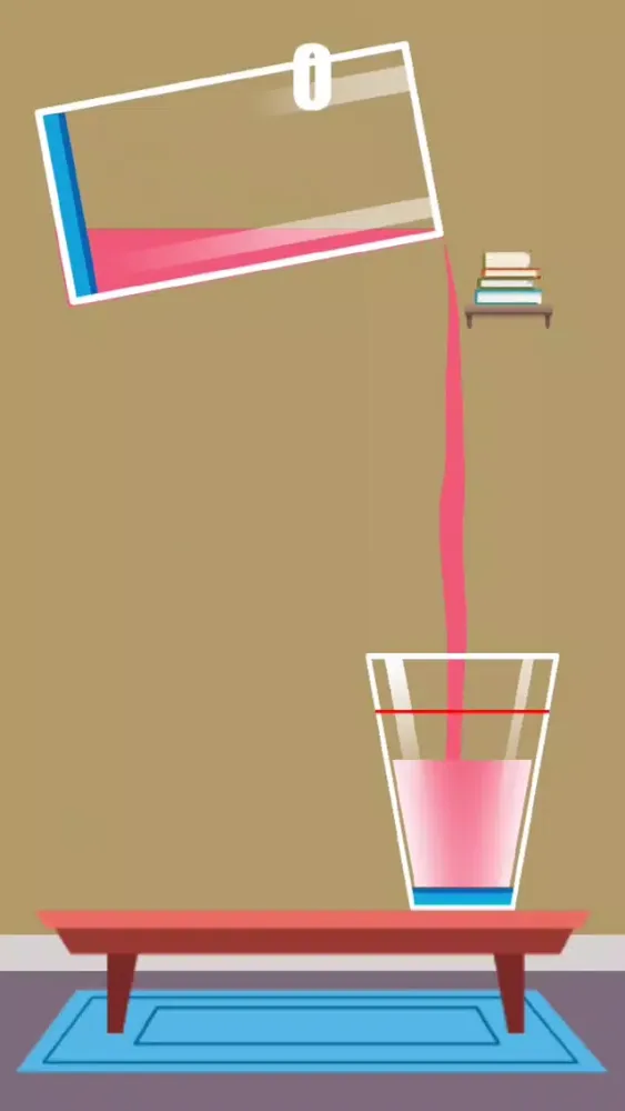 Tangkapan skrin Fill It! - 2 Cups