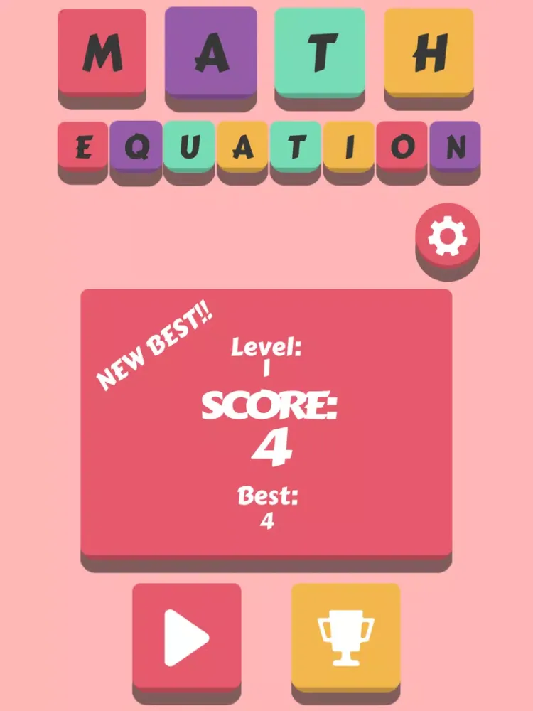 Math Equation iPad  Screenshots