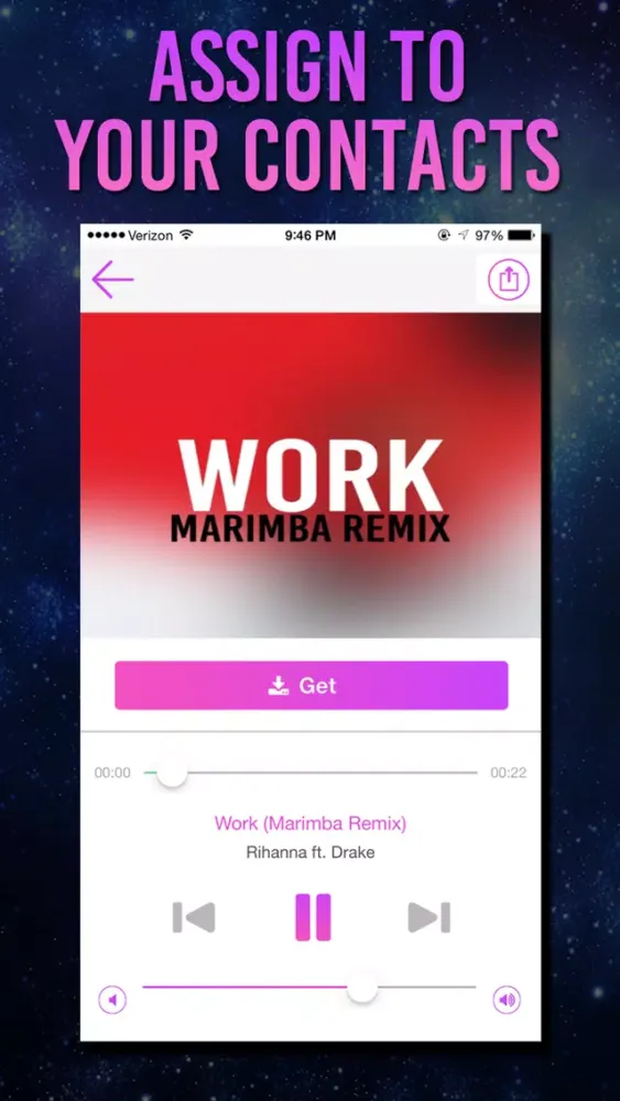 Скриншоты Remix Ringtones for iPhone - Marimba Ringtone Remixes