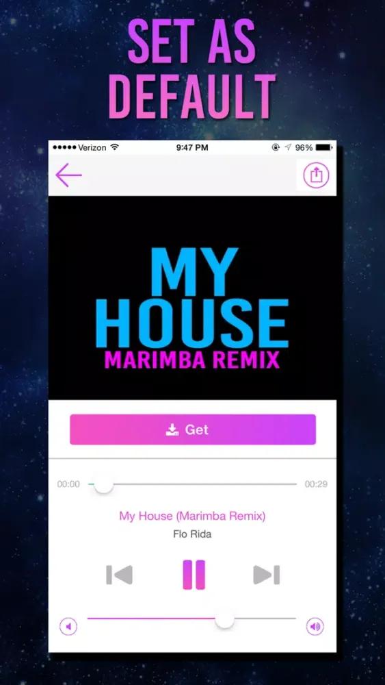 Скриншоты Remix Ringtones for iPhone - Marimba Ringtone Remixes