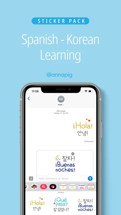 Spanish Korean learning スクリーンショット