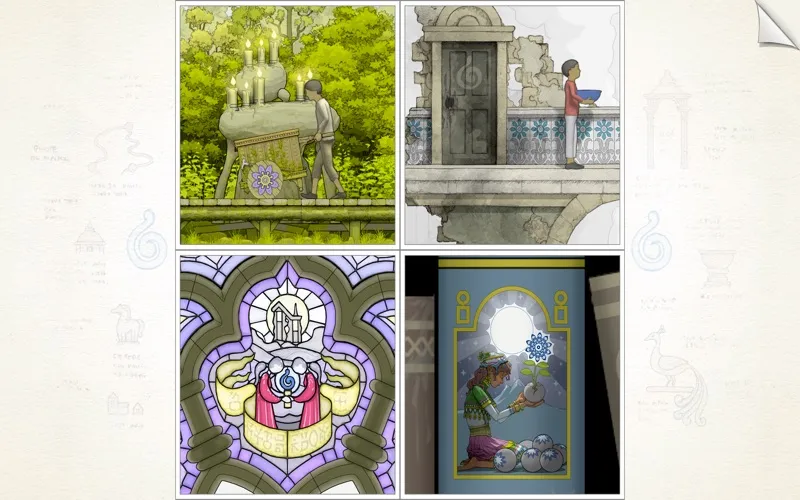 Captures d'écran de Gorogoa