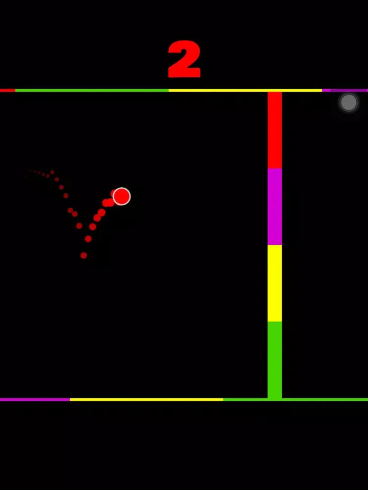 Capturas de tela do Flappy Color - Flop Ball iPad 