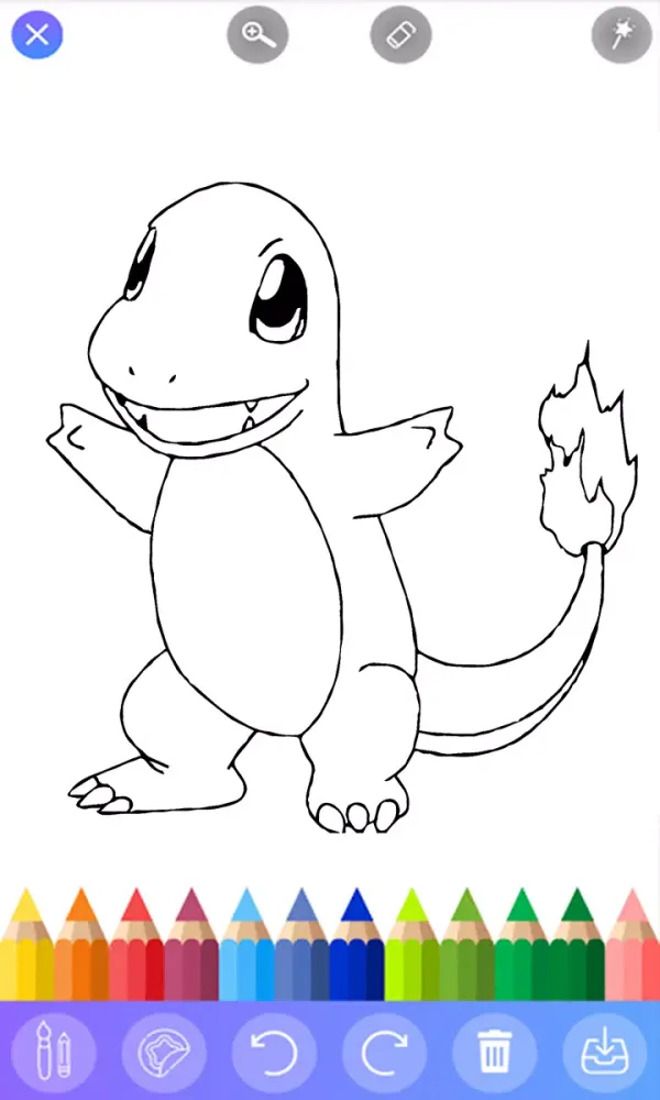 Captures d'écran de Glitter Coloring book
