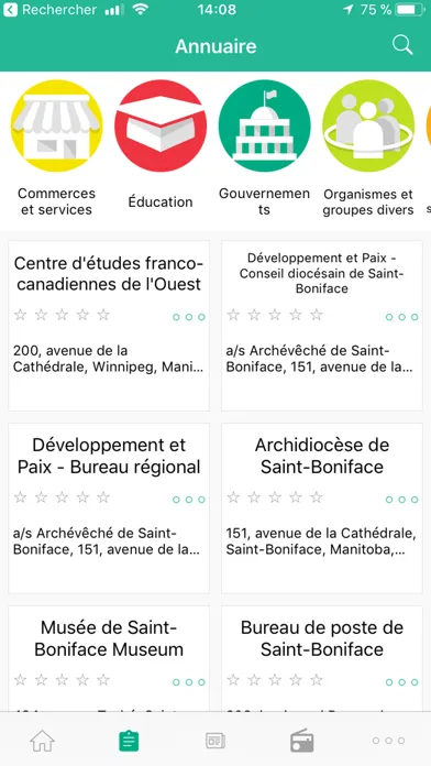 Annuaire des services Manitoba Screenshots