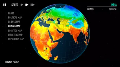Zrzuty ekranu Globe Planet 3D - Earth Map