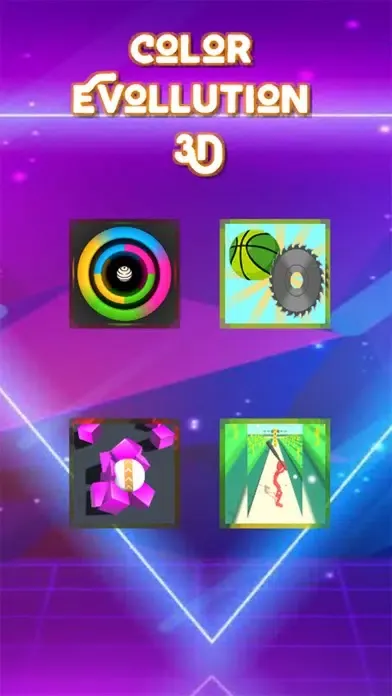 Tangkapan layar Color Evolution 3D