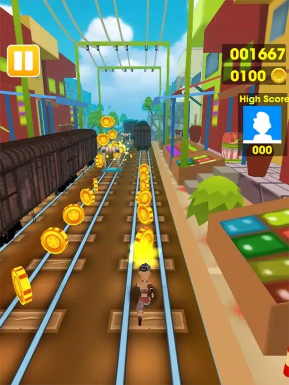 FNF Metro Surfers iPad  스크린샷