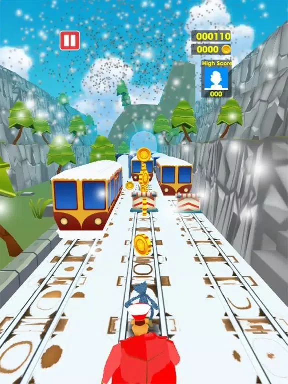 ภาพหน้าจอของ FNF Sky Train Surfers iPad 
