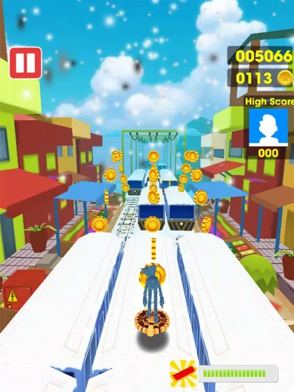 ภาพหน้าจอของ FNF Sky Train Surfers iPad 