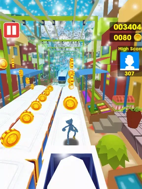 ภาพหน้าจอของ FNF Sky Train Surfers iPad 