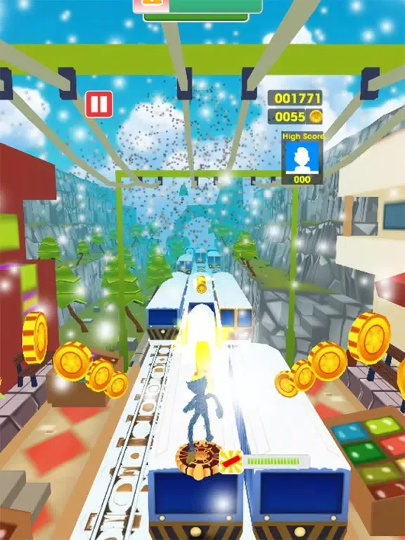 ภาพหน้าจอของ FNF Sky Train Surfers iPad 