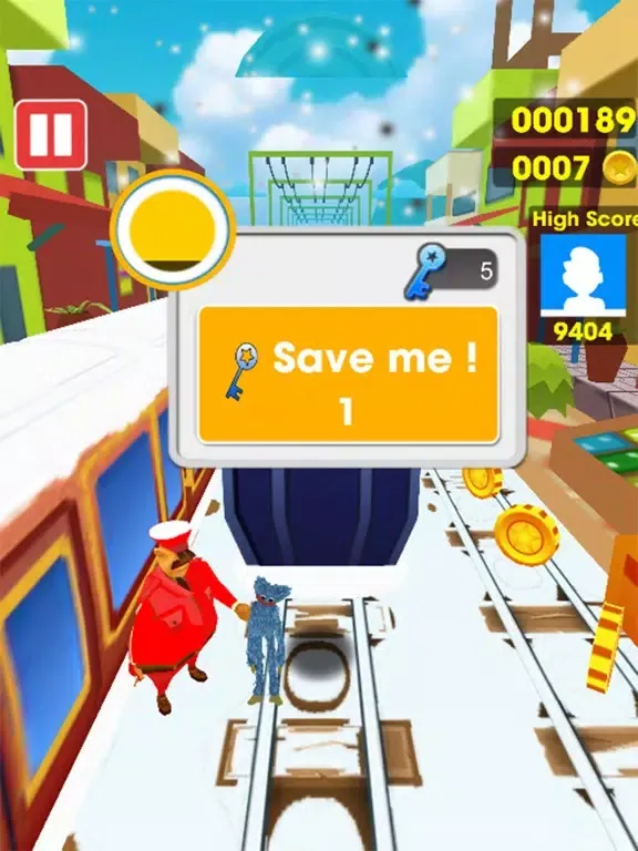 ภาพหน้าจอของ FNF Sky Train Surfers iPad 