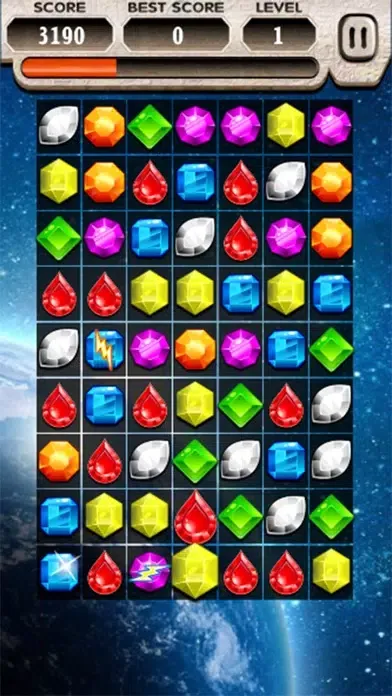 Gemstone puzzle crush 스크린샷