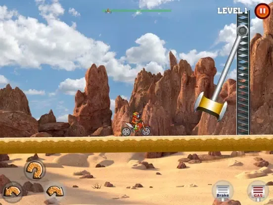 Moto XM hill climb-Amazing iPad 應用截圖