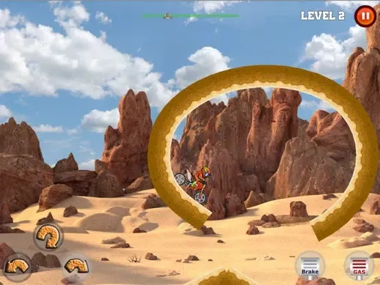 Moto XM hill climb-Amazing iPad 應用截圖