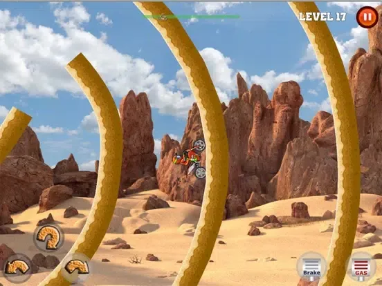 Moto XM hill climb-Amazing iPad 應用截圖