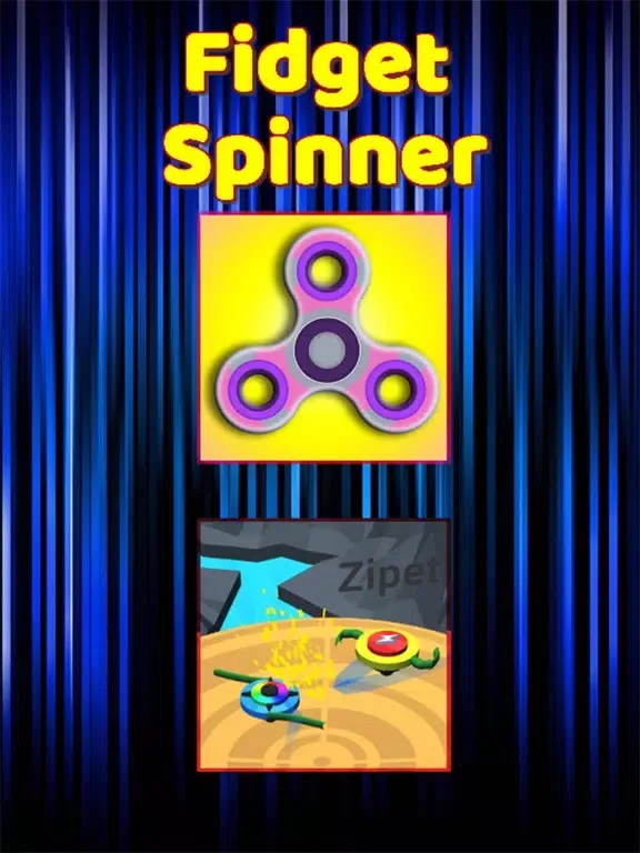 Screenshot di Stressless Fidget Spinner 3D iPad 