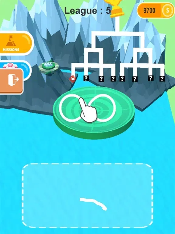 Screenshot di Stressless Fidget Spinner 3D iPad 