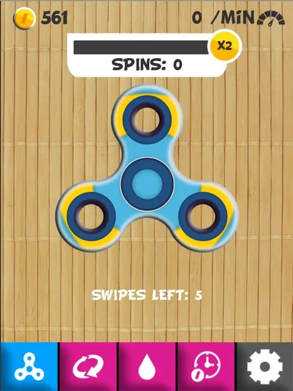 Screenshot di Stressless Fidget Spinner 3D iPad 