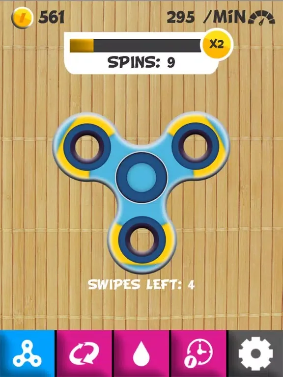 Screenshot di Stressless Fidget Spinner 3D iPad 